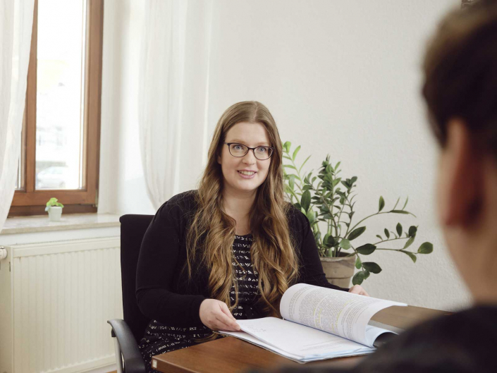 Diplom Psychologin Nicole Lindner aus Leipzig. Foto Michael Bader.